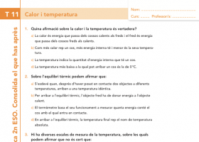 Calor i temperatura | Recurso educativo 747756