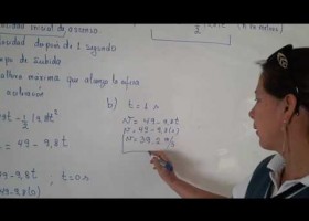 Movimiento Rectilíneo y derivada. Problema 1 | Recurso educativo 762546