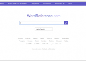 Diccionario Word reference | Recurso educativo 769608