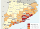 Mapa temàtic sobre densitat de població | Recurso educativo 773979