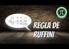 REGLA DE RUFFINI - División de polinomios | Recurso educativo 783385