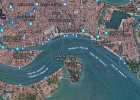 Vista 3D de un canal de Venecia. | Recurso educativo 784304