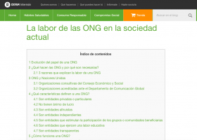 La tasca de les ONG en la societat actual | Recurso educativo 785682