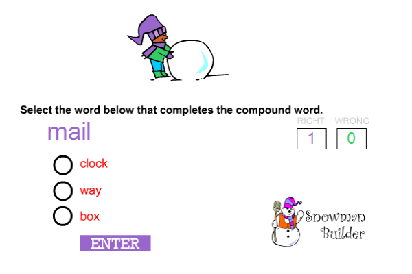 Snowman builder | Recurso educativo 42599