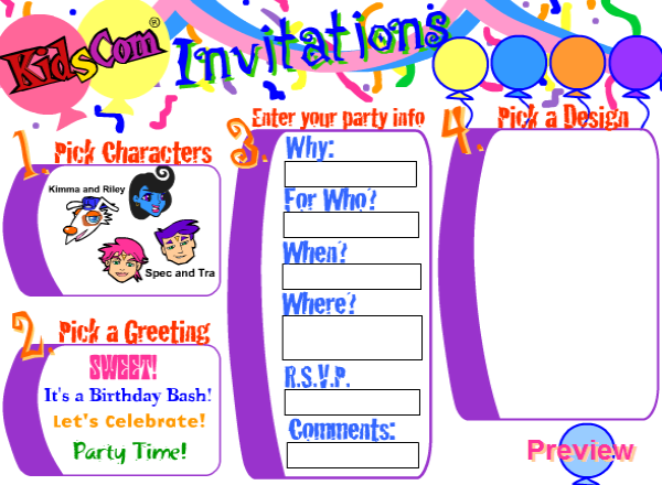 Party invitations | Recurso educativo 47902