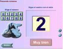 Interactivo: escritura e identificación de números | Recurso educativo 12064
