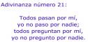 Usa el coco y adivina: todos pasan por mí | Recurso educativo 6153