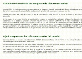 Conservación de los Bosques | Recurso educativo 688457