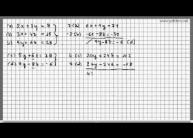 Sistema de 3 equacions de 1r grau amb 3 incògnites | Recurso educativo 753553