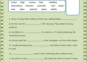 Vocabulary: Mass media  | Recurso educativo 780485