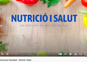 Podcast de nutrició per a estudiants | Recurso educativo 785567