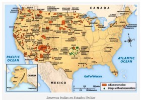 As reservas indias nos Estados Unidos. | Recurso educativo 786411