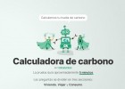 Calculadora de huella de carbono | Recurso educativo 744849